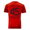 Oficiální Fotbalový Dres FC Bayern Mnichov Aleksandar Pavlovic 45 Domácí 2024-25 pro Muži